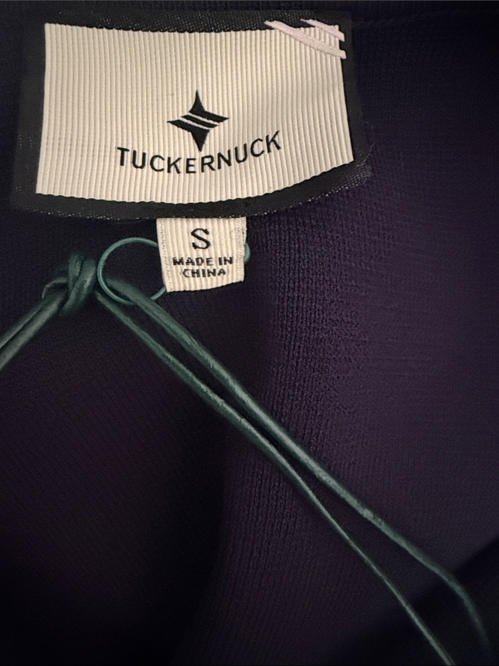 Tuckernuck Navy Ric Rac Compression Tank NWT Size Small - Picture 6 of 8